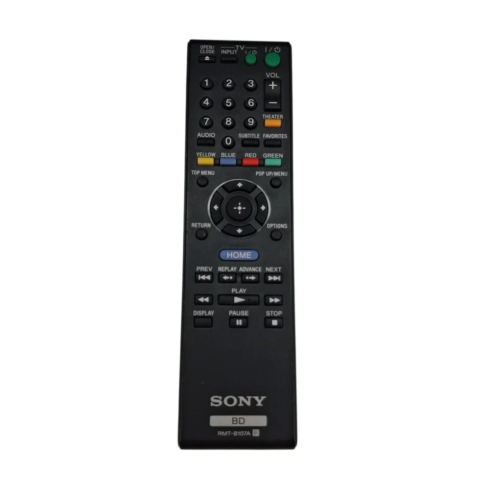 Sony BD RMT-B107A Remote Control BLU RAY DVD Player Tested
